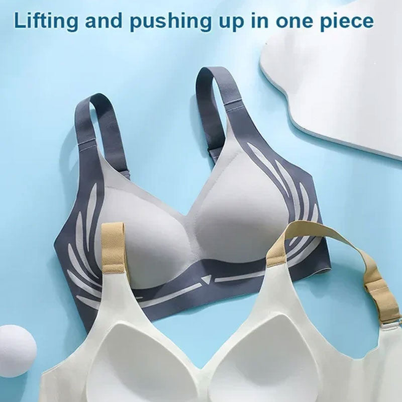 🎁Viimeinen päivä 49% Off - Super gather bra | Langattomat push-up rintaliivit👍Ei enää roikkuvia rintoja