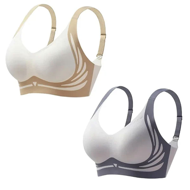 🎁Viimeinen päivä 49% Off - Super gather bra | Langattomat push-up rintaliivit👍Ei enää roikkuvia rintoja