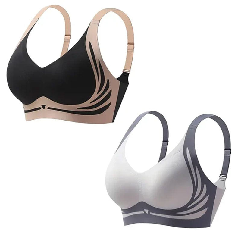 🎁Viimeinen päivä 49% Off - Super gather bra | Langattomat push-up rintaliivit👍Ei enää roikkuvia rintoja